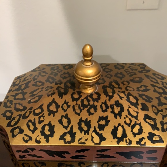 Animal Print Accent Clock - Picture 6 of 8